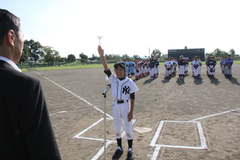 20120915第27回沼田町教育長旗争奪少年野球大会
