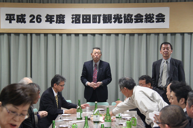 20140423沼田町観光協会総会・雪なごり試飲会