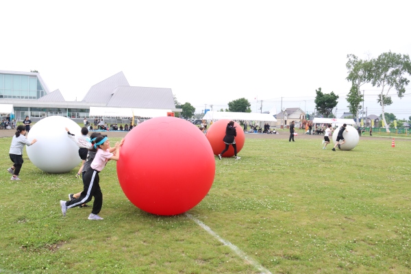 昨年（令和5年度）開催の町民体育祭の様子