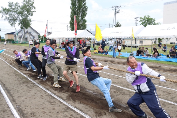 昨年（令和6年度）開催の町民体育祭の様子