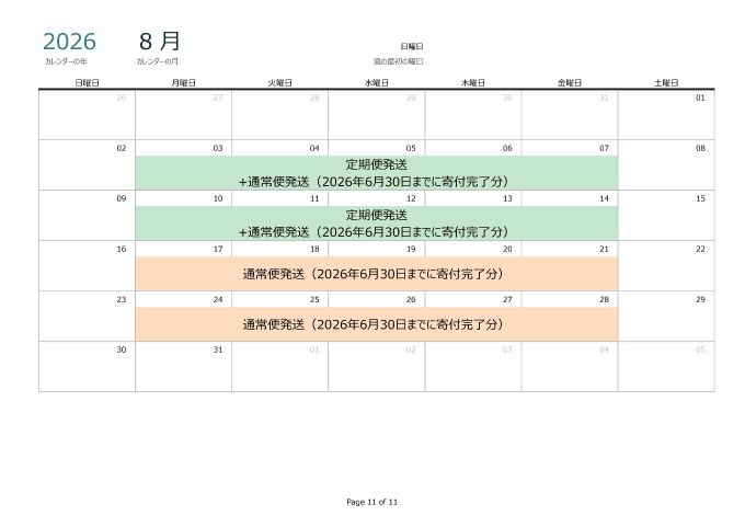 【令和6年産】2025年8月発送分